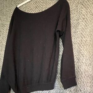 Off the shoulder sweater